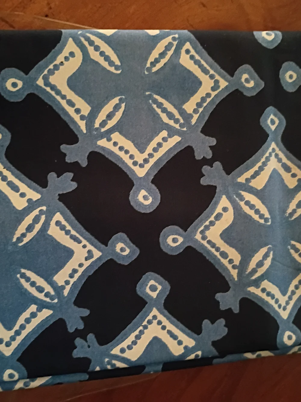 John Robshaw Indigo Blue Pillowcase Cover 20x20